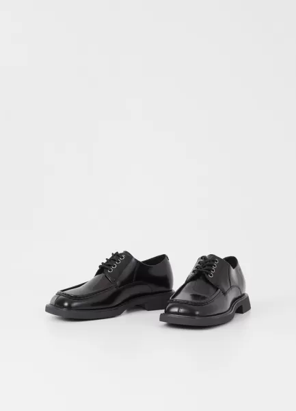Jaclyn Chaussures Chaussures Basses Vagabond Femme Noir Cuir Glacé