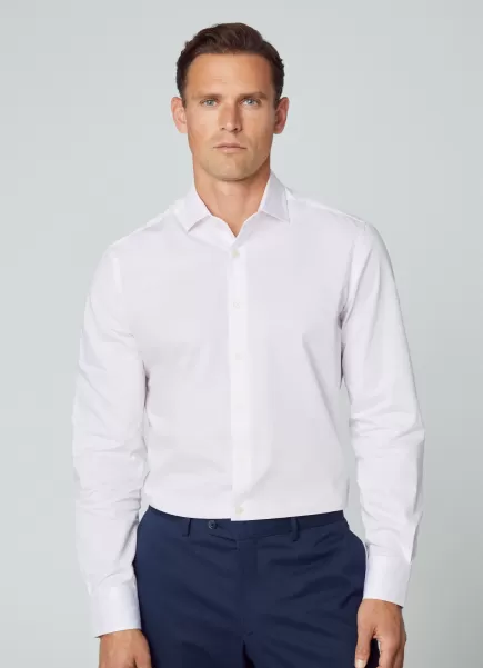 White/Pink Qualité Inégalée Chemises Homme Slim Chemise À Rayures Hackett London