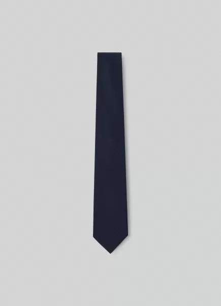 Homme Hackett London Prix Sacrifié Cravate De Couleur Unie En Sergé Cravates Et Pochettes Navy