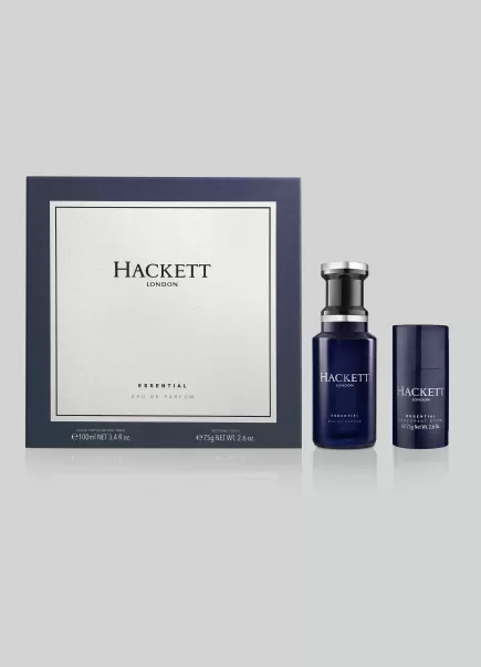 Parfums Et Soin Du Corps Coffret Cadeau : Parfum 100 Ml Et Déodorant Pour Lui Hackett London Prix Bas Dark Blue Homme